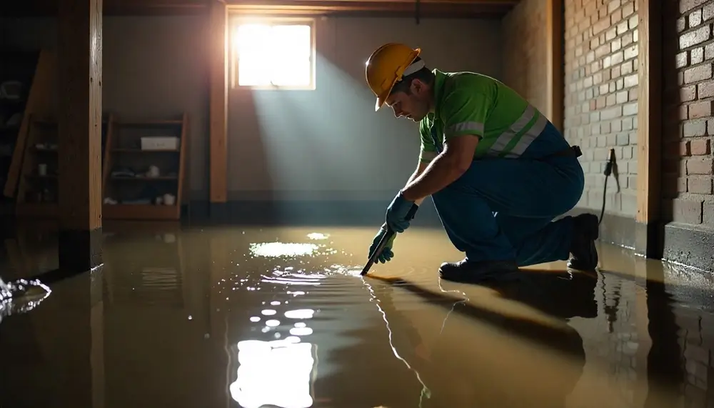 Professional water damage restoration services in Montezuma, IN